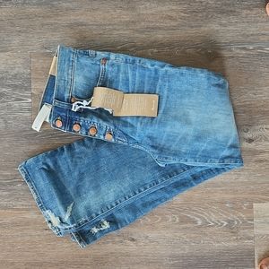 Madewell Cali demi-boot denim size 25